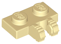 Plaatje in Gallery viewer laden, LEGO® los onderdeel Scharnier in kleur Geelbruin 60471