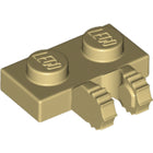 LEGO® los onderdeel Scharnier in kleur Geelbruin 60471