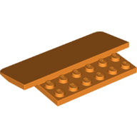 Plaatje in Gallery viewer laden, LEGO® los onderdeel Dakpan Algemeen in kleur Oranje 75539