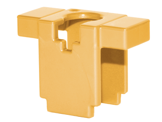 LEGO® los onderdeel Lijf Accessoire Parel Goud 19723