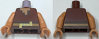 LEGO® Lijf met Motief Roodachtig Bruin 973pb4247c01