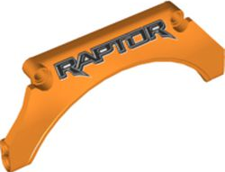 LEGO® Technisch Paneel met Motief Oranje 42545pb003