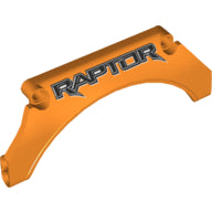 LEGO® Technisch Paneel met Motief Oranje 42545pb003