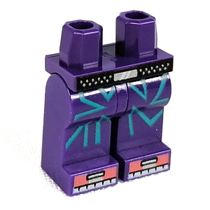 LEGO® onderdeel Benen met Motief Donkerpaars 970c00pb1227