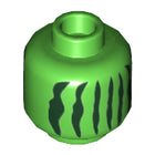 LEGO® los onderdeel Hoofd in kleur Fel Groen 3626cpb2763