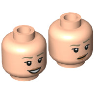 LEGO® los onderdeel Hoofd in kleur Lichte Noga 3626pb2798