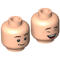LEGO® los onderdeel Hoofd in kleur Lichte Noga 3626pb2800