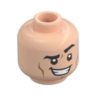 LEGO® los onderdeel Hoofd in kleur Lichte Noga 3626pb2799