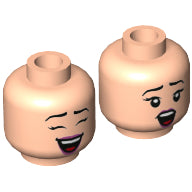 Plaatje in Gallery viewer laden, LEGO® los onderdeel Hoofd in kleur Lichte Noga 3626pb2802