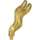 LEGO® los onderdeel Hoofddeksel Accessoire Parel Goud 44740