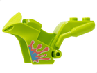 LEGO® los onderdeel Fiets & Motor in kleur Limoen 75533pb02