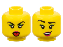 Plaatje in Gallery viewer laden, LEGO® los onderdeel Hoofd in kleur Geel 3626cpb2901