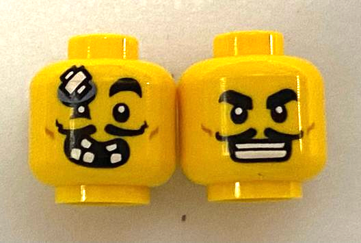 LEGO® los onderdeel Hoofd in kleur Geel 3626cpb2900