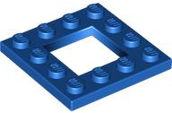 LEGO® los onderdeel Plaat Aangepast in kleur Blauw 64799