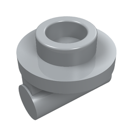 LEGO® los onderdeel Plaat Rond Licht Blauwachtig Grijs 25893