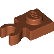 LEGO® los onderdeel Plaat Aangepast Donker Oranje 4085d
