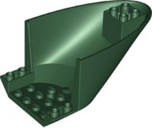 Plaatje in Gallery viewer laden, LEGO® los onderdeel Vliegtuig in kleur Donkergroen 87616