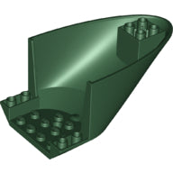 Plaatje in Gallery viewer laden, LEGO® los onderdeel Vliegtuig in kleur Donkergroen 87616