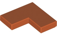 LEGO® los onderdeel Tegel Algemeen Donker Oranje 14719
