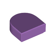 LEGO® los onderdeel Tegel Rond Medium Lavendel 24246