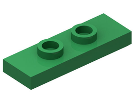 LEGO® los onderdeel Plaat Aangepast in kleur Groen 34103