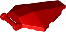 Plaatje in Gallery viewer laden, LEGO® los onderdeel Voorruit in kleur Rood 27262