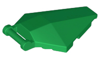 LEGO® los onderdeel Voorruit in kleur Groen 27262