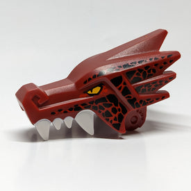 LEGO® Dier Onderdelen met Motief Donkerrood 65428pb02
