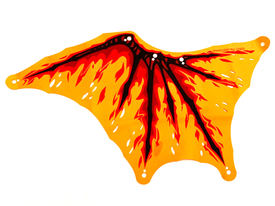 LEGO® los onderdeel Doek in kleur Oranje bb1183