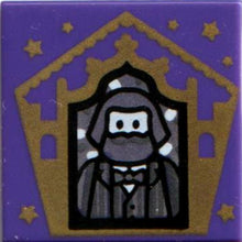 Plaatje in Gallery viewer laden, LEGO® los onderdeel Tegel met Motief Donkerpaars 3068pb1736