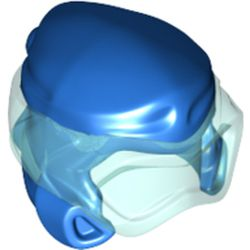LEGO® los onderdeel Hoofddeksels in kleur Blauw 77151pb01
