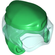 LEGO® los onderdeel Hoofddeksels in kleur Groen 77151pb01