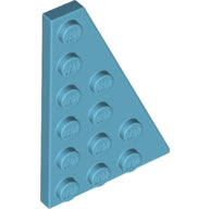 LEGO® los onderdeel Wig Plaat Medium Azuurblauw 48205