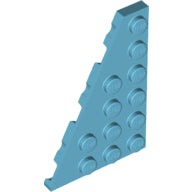 LEGO® los onderdeel Wig Plaat Medium Azuurblauw 48208
