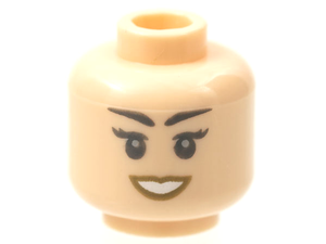 LEGO® los onderdeel Hoofd in kleur Lichte Noga 3626cpb2811