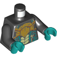 LEGO® los onderdeel Lijf met Motief Zwart 973pb4315c01