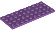 Plaatje in Gallery viewer laden, LEGO® los onderdeel Plaat Algemeen Medium Lavendel 3030