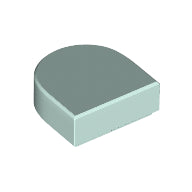 Plaatje in Gallery viewer laden, LEGO® los onderdeel Tegel Rond in kleur Licht Aqua 24246