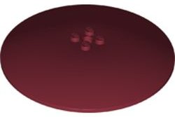 LEGO® los onderdeel Schaal in kleur Donkerrood 50990b