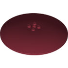 LEGO® los onderdeel Schaal in kleur Donkerrood 50990b