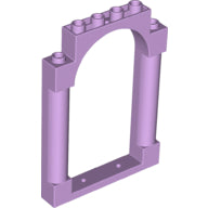 Plaatje in Gallery viewer laden, LEGO® los onderdeel Deurkozijn in kleur Lavendel 40066