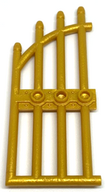 LEGO® los onderdeel Deur in kleur Parel Goud 42448