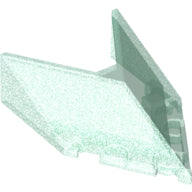 Plaatje in Gallery viewer laden, LEGO® onderdeel Voorruit Satijn Doorzichtig Lichtblauw 22483