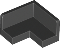 LEGO® los onderdeel Paneel in kleur Zwart 91501