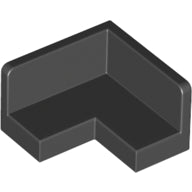 LEGO® los onderdeel Paneel in kleur Zwart 91501