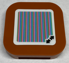 LEGO® Tegel Aangepast met Motief Donker Oranje 68869pb007