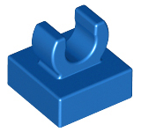 Plaatje in Gallery viewer laden, LEGO® los onderdeel Tegel Aangepast in kleur Blauw 15712