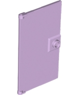 LEGO® los onderdeel Deur in kleur Lavendel 60616
