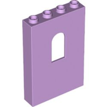 Plaatje in Gallery viewer laden, LEGO® los onderdeel Paneel in kleur Lavendel 60808