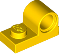 LEGO® los onderdeel Plaat Aangepast in kleur Geel 11458